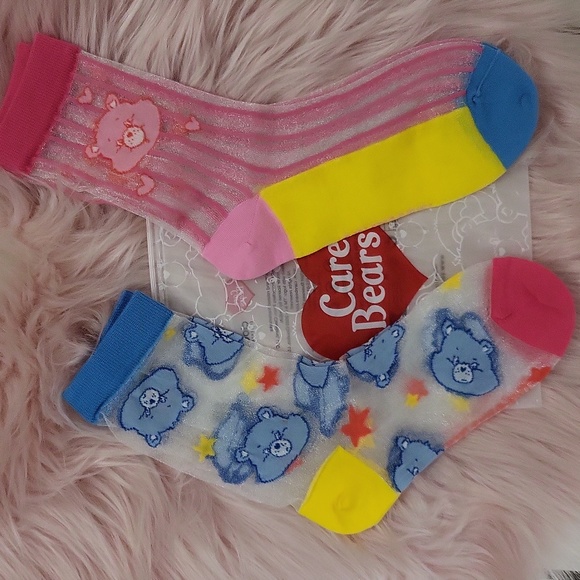 Brand New SHEIN X CARE BEARS Sock Set-2CT. - Picture 2 of 4